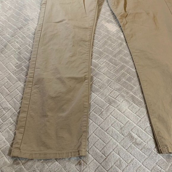 Armani Exchange Mens 34x28 Chino Pants Straight Jambe Droite Mid Rise Stretch - Picture 3 of 12